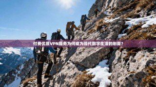付费优质VPN服务为何成为现代数字生活的刚需？