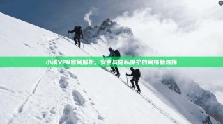 小溪VPN官网解析，安全与隐私保护的网络新选择