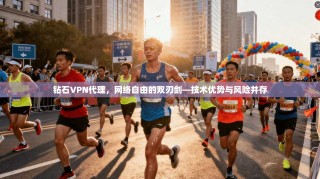 钻石VPN代理，网络自由的双刃剑—技术优势与风险并存