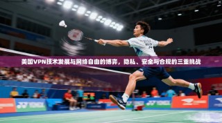 美国VPN技术发展与网络自由的博弈，隐私、安全与合规的三重挑战