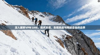 深入解析VPN UAE，技术原理、合规挑战与网络自由的边界
