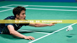 深入解析VPN代理器，原理、应用与安全风险全解析