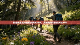 构建安全高效的校内网关VPN，高校网络架构的关键一环