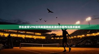 手机使用VPN访问美国网络资源的合规性与技术解析