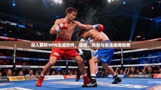 深入解析VPN生成软件，功能、风险与合法使用指南