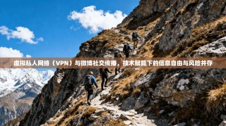 虚拟私人网络（VPN）与微博社交传播，技术赋能下的信息自由与风险并存