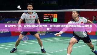 香蕉VPN下载，安全与隐私的双刃剑—如何明智选择和使用虚拟私人网络服务？