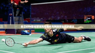 金立VPN密码泄露风险解析与网络安全防护建议