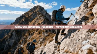 构建安全高效的跨境电子商务网络，VPN技术的应用与挑战