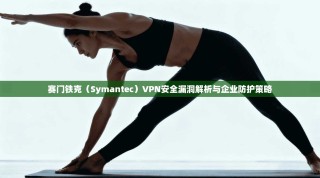 赛门铁克（Symantec）VPN安全漏洞解析与企业防护策略
