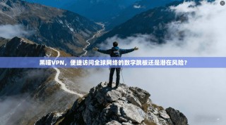 黑喵VPN，便捷访问全球网络的数字跳板还是潜在风险？