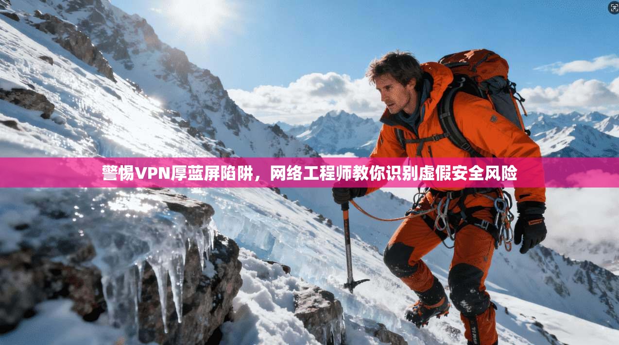 警惕VPN厚蓝屏陷阱，网络工程师教你识别虚假安全风险  第1张