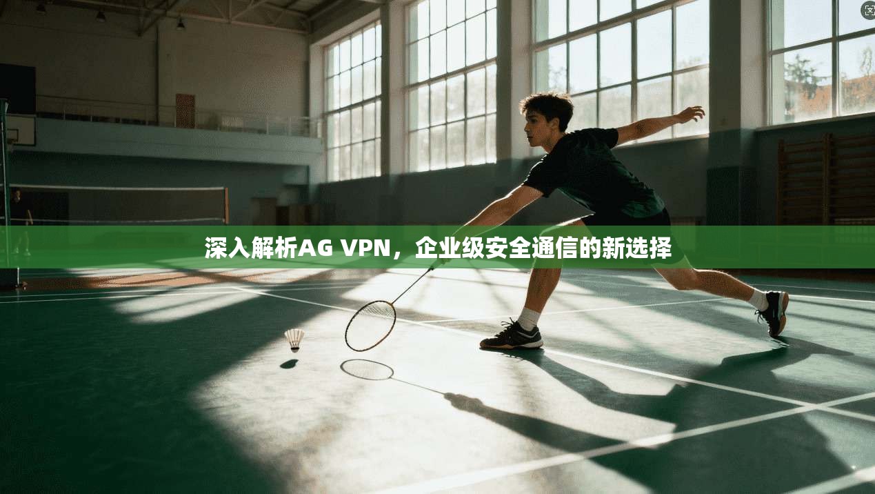 深入解析AG VPN，企业级安全通信的新选择