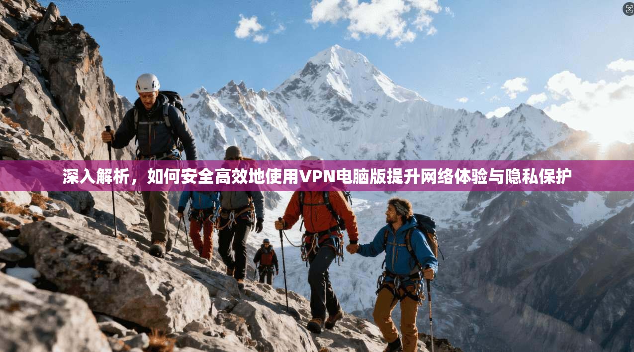 深入解析，如何安全高效地使用VPN电脑版提升网络体验与隐私保护