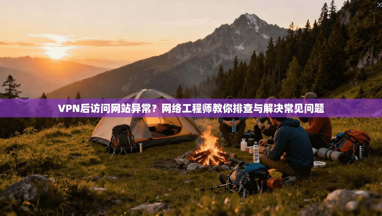 VPN后访问网站异常?网络工程师教你排查与解决常见问题 VPN后访问网站异常?网络工程师教你排查与解决常见问题