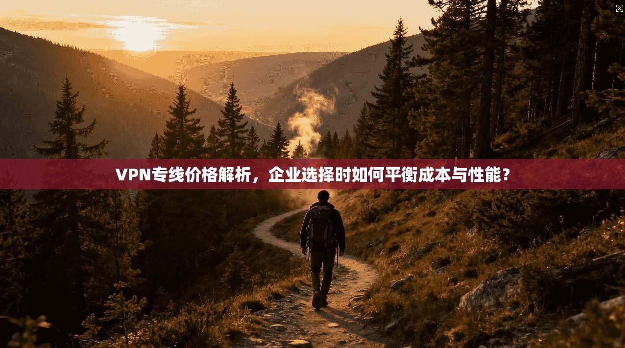 VPN专线价格解析，企业选择时如何平衡成本与性能？