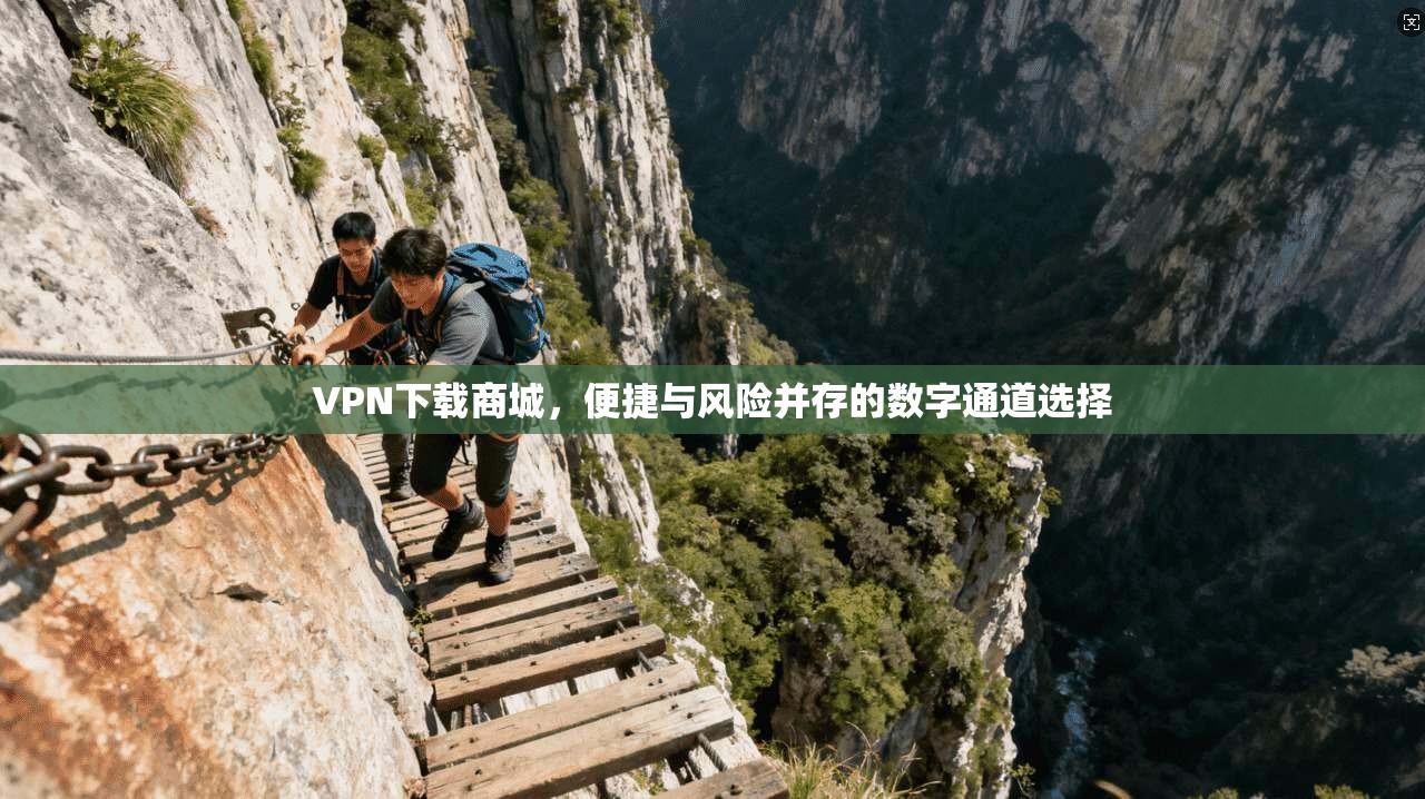VPN下载商城，便捷与风险并存的数字通道选择