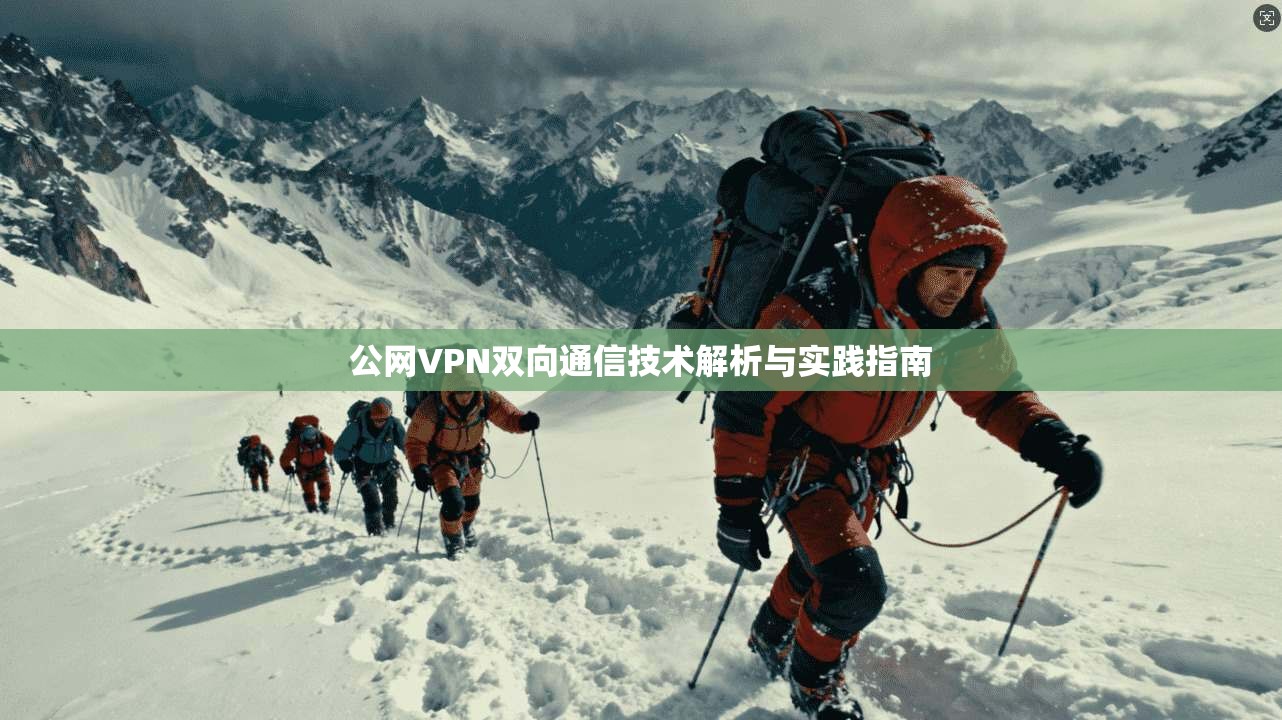公网VPN双向通信技术解析与实践指南 公网VPN双向通信技术解析与实践指南