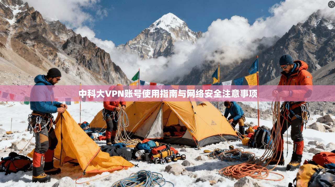 中科大VPN账号使用指南与网络安全注意事项