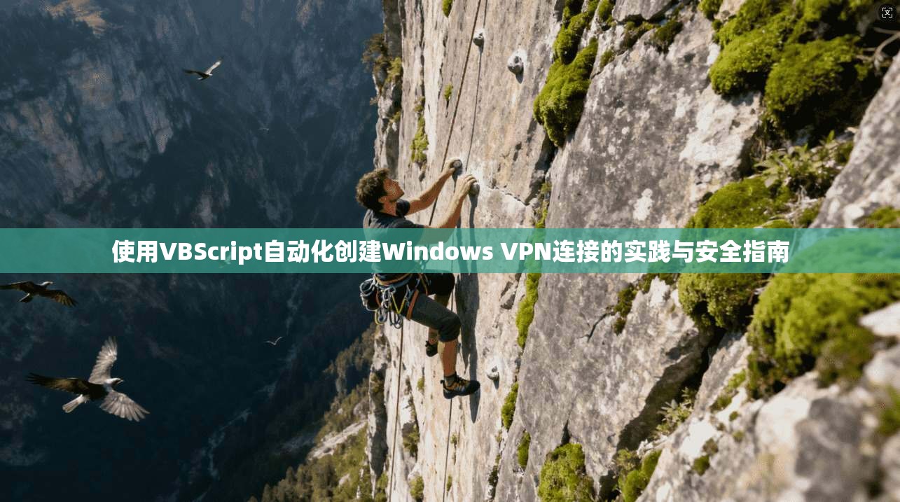 使用VBScript自动化创建Windows VPN连接的实践与安全指南 使用VBScript自动化创建Windows VPN连接的实践与安全指南