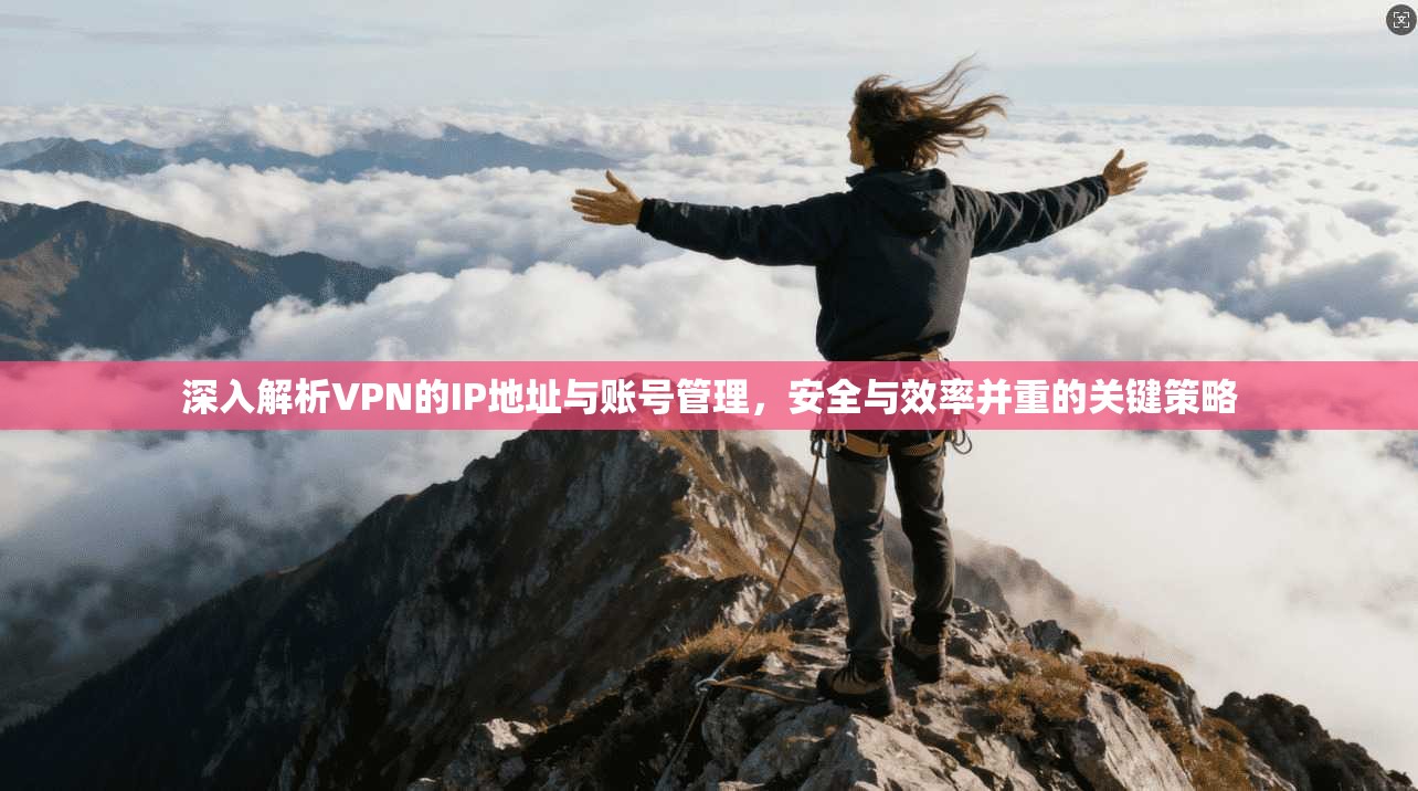 深入解析VPN的IP地址与账号管理，安全与效率并重的关键策略