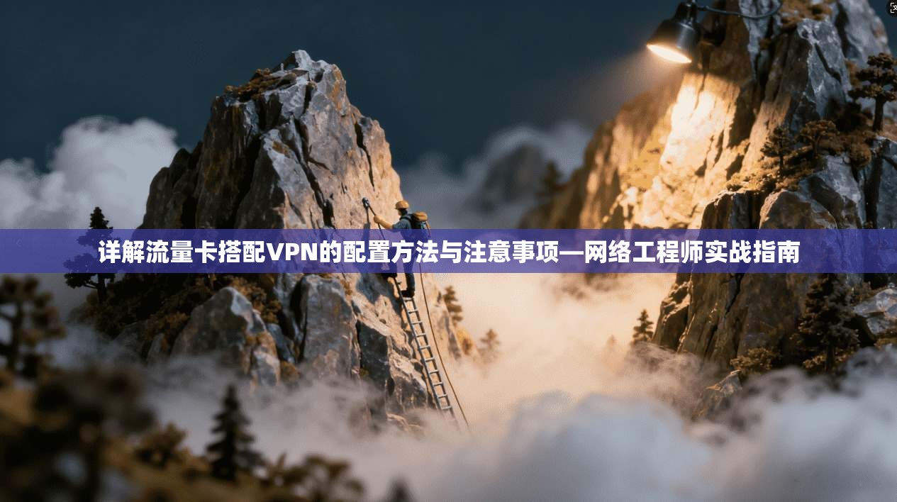 详解流量卡搭配VPN的配置方法与注意事项—网络工程师实战指南 详解流量卡搭配VPN的配置方法与注意事项—网络工程师实战指南