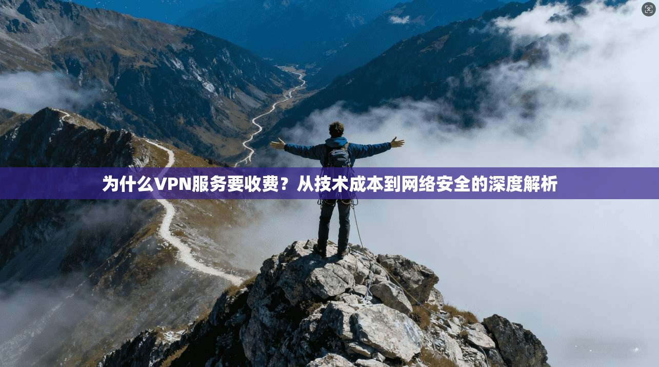 为什么VPN服务要收费？从技术成本到网络安全的深度解析