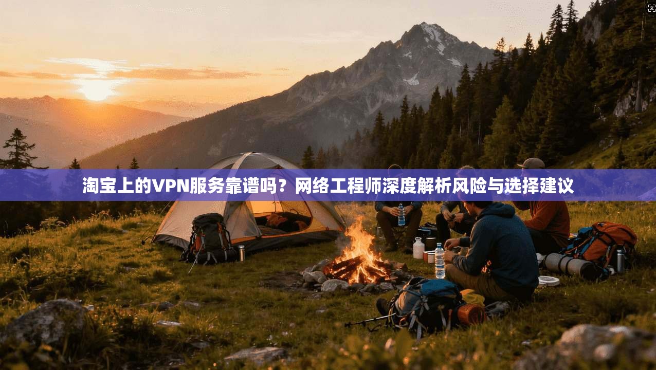 淘宝上的VPN服务靠谱吗?网络工程师深度解析风险与选择建议