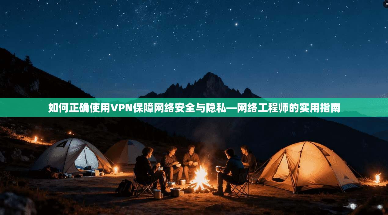 如何正确使用VPN保障网络安全与隐私—网络工程师的实用指南