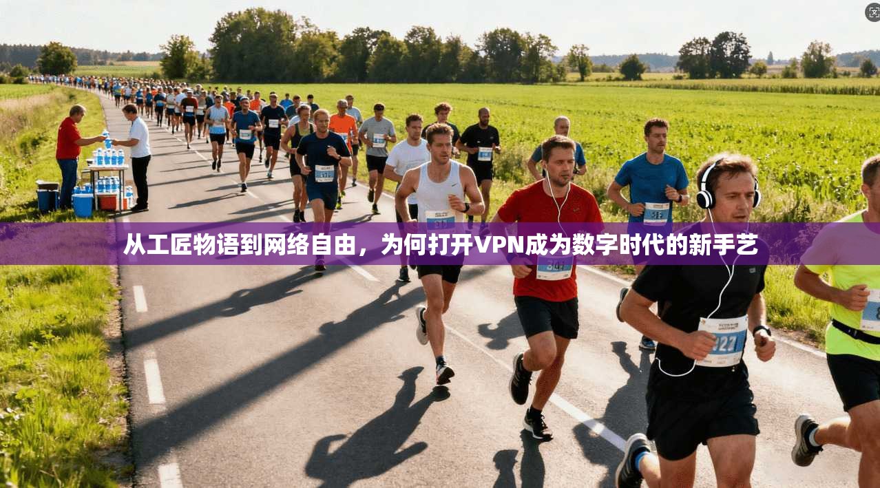 从工匠物语到网络自由，为何打开VPN成为数字时代的新手艺