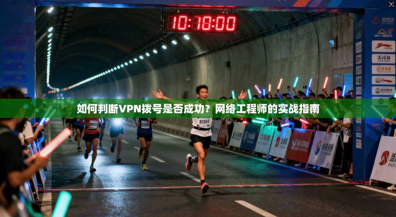 如何判断VPN拨号是否成功？网络工程师的实战指南