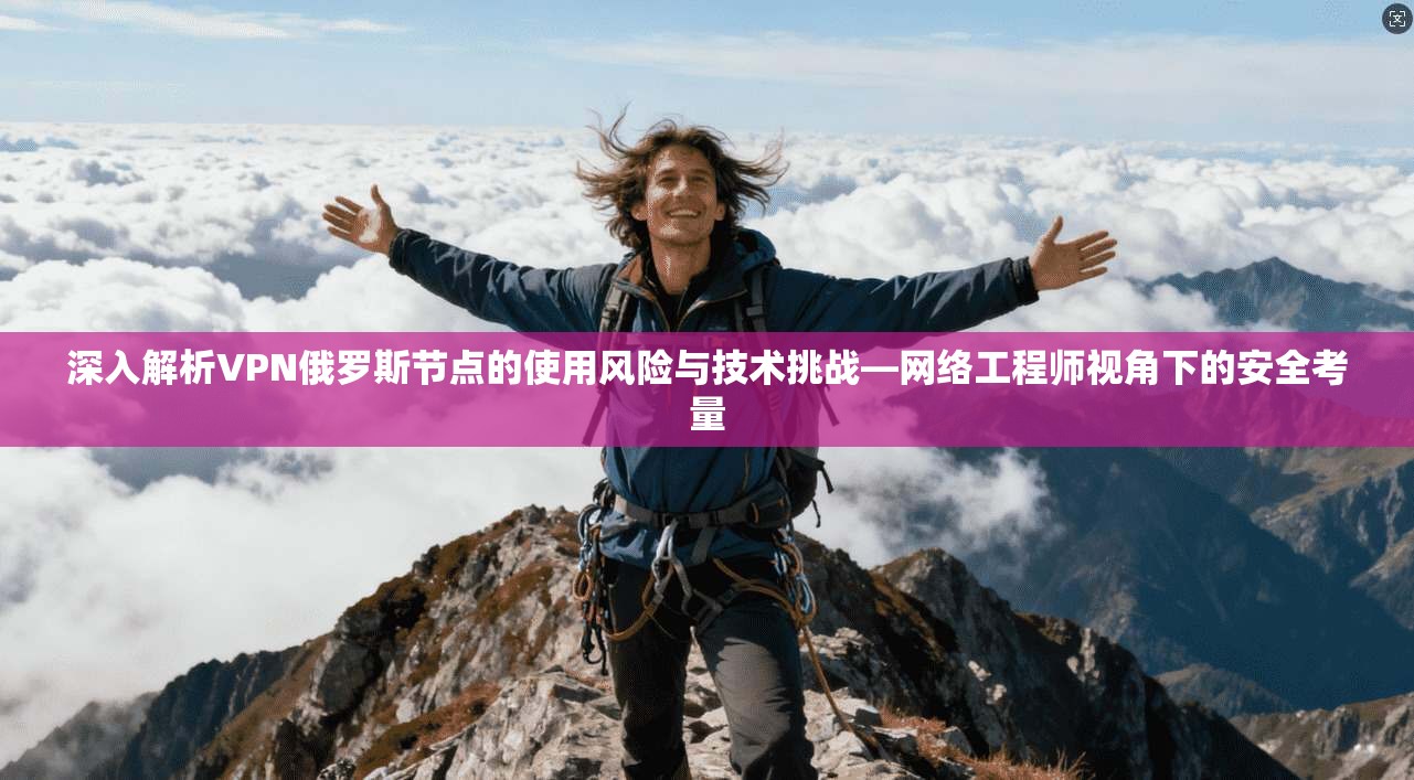 深入解析VPN俄罗斯节点的使用风险与技术挑战—网络工程师视角下的安全考量