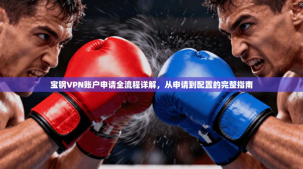 宝钢VPN账户申请全流程详解，从申请到配置的完整指南