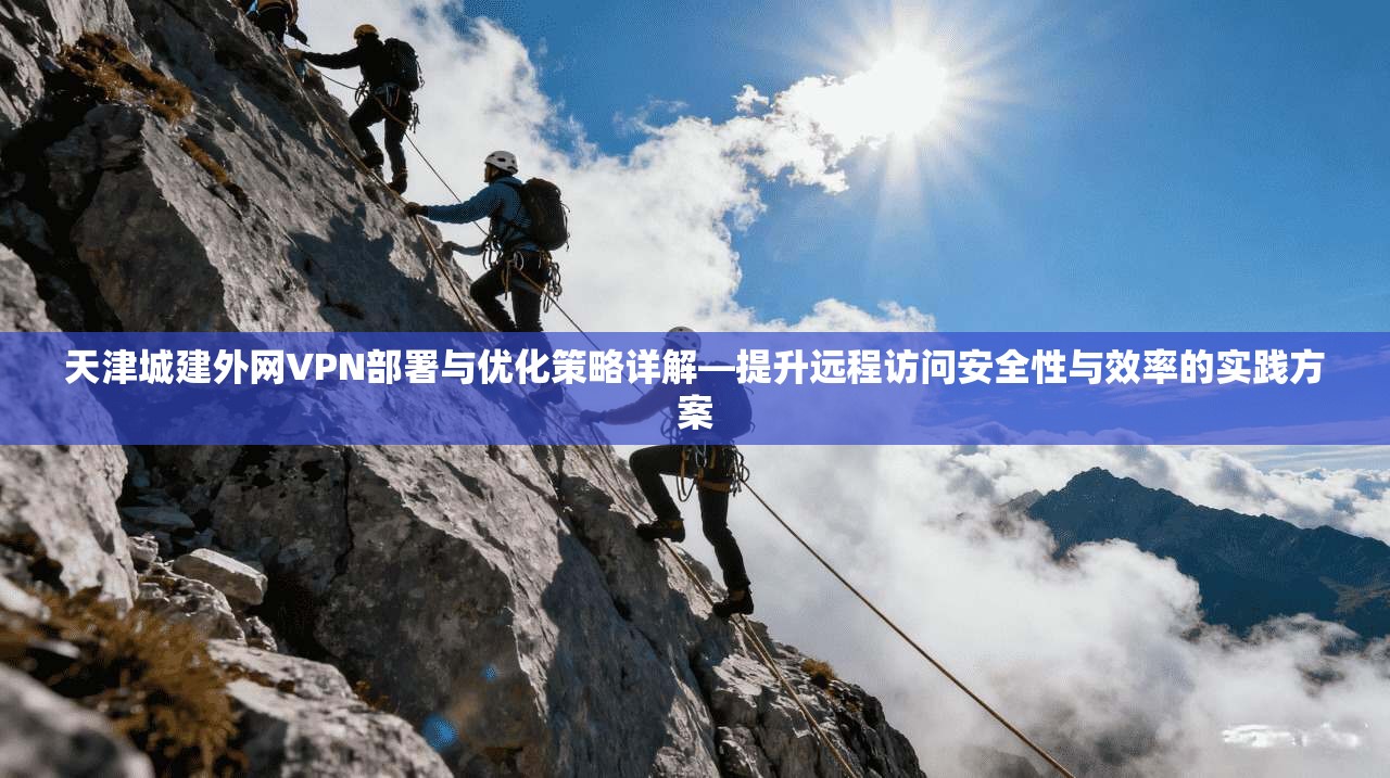 天津城建外网VPN部署与优化策略详解—提升远程访问安全性与效率的实践方案