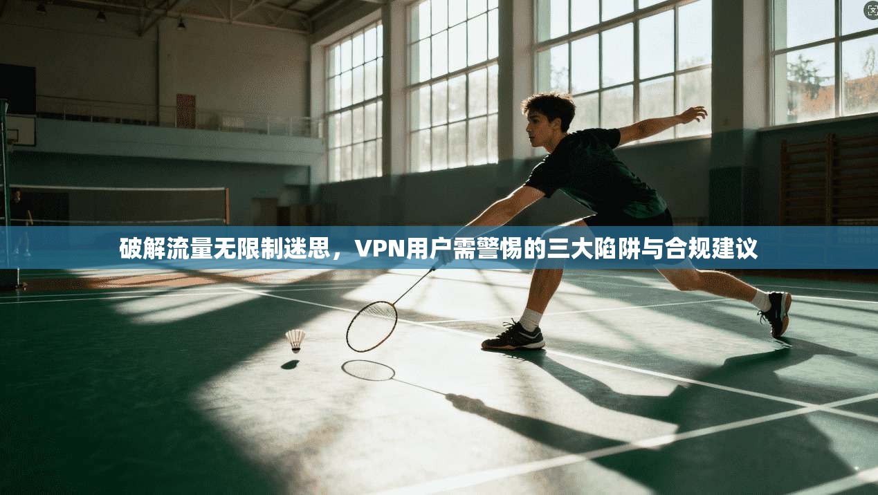 破解流量无限制迷思，VPN用户需警惕的三大陷阱与合规建议