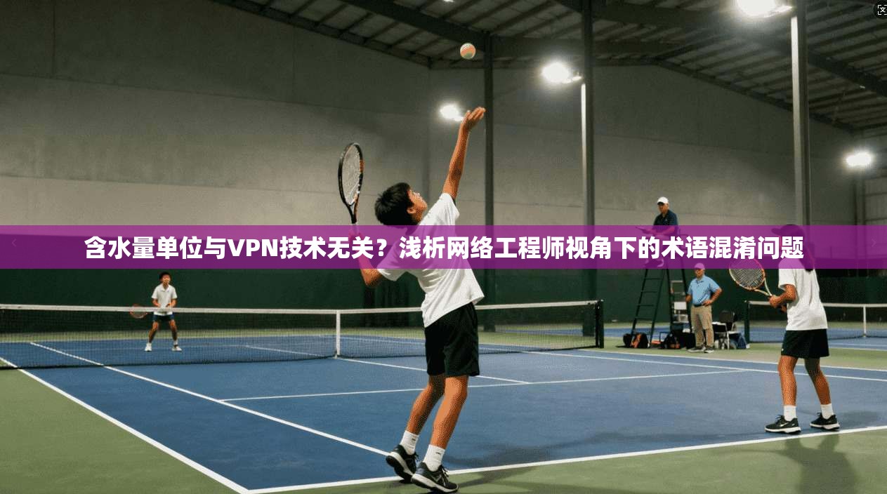 含水量单位与VPN技术无关？浅析网络工程师视角下的术语混淆问题