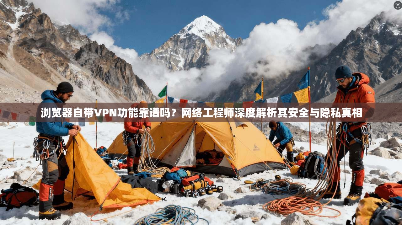 浏览器自带VPN功能靠谱吗？网络工程师深度解析其安全与隐私真相
