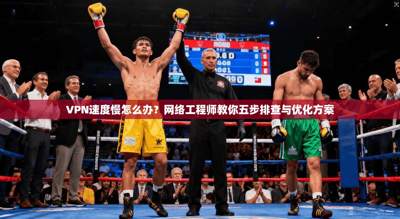 VPN速度慢怎么办？网络工程师教你五步排查与优化方案