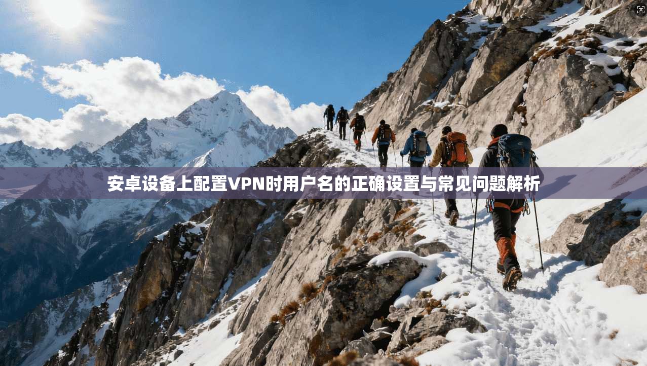 安卓设备上配置VPN时用户名的正确设置与常见问题解析