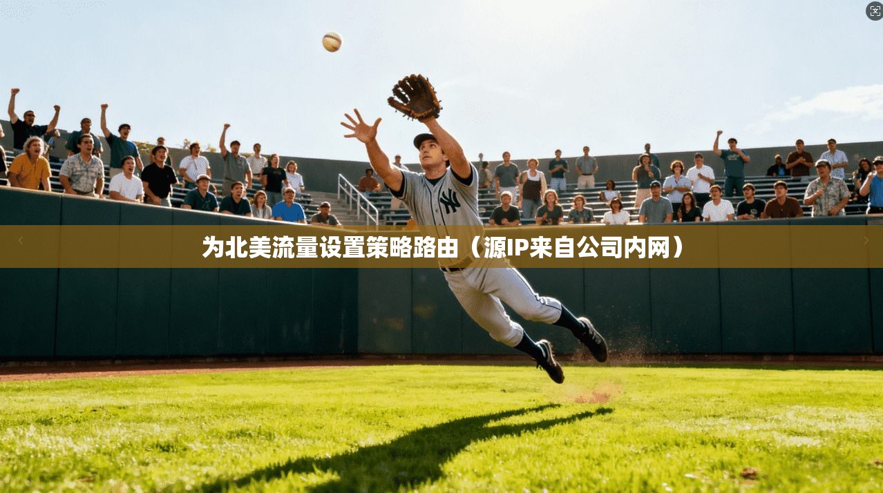 为北美流量设置策略路由（源IP来自公司内网）