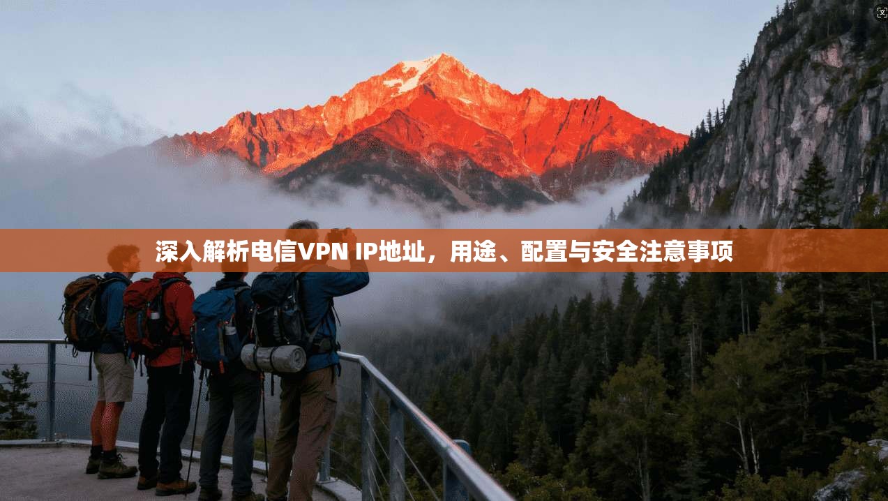 深入解析电信VPN IP地址，用途、配置与安全注意事项