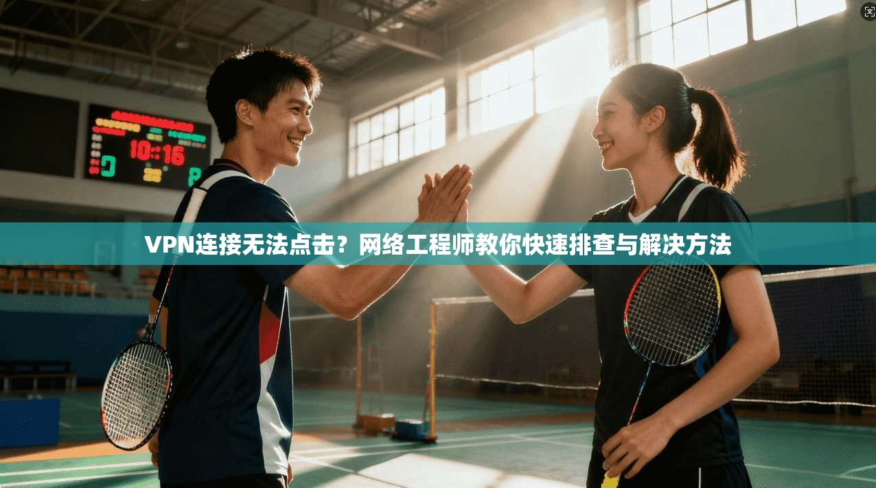 VPN连接无法点击？网络工程师教你快速排查与解决方法
