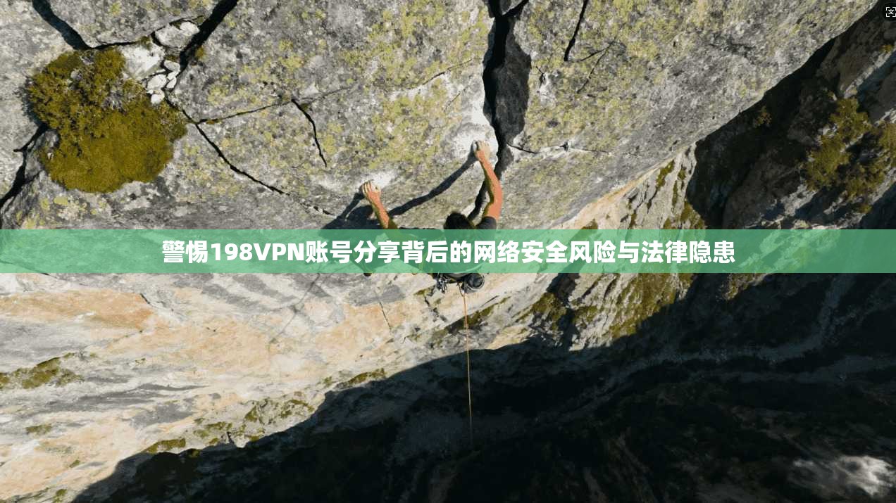 警惕198VPN账号分享背后的网络安全风险与法律隐患 警惕198VPN账号分享背后的网络安全风险与法律隐患