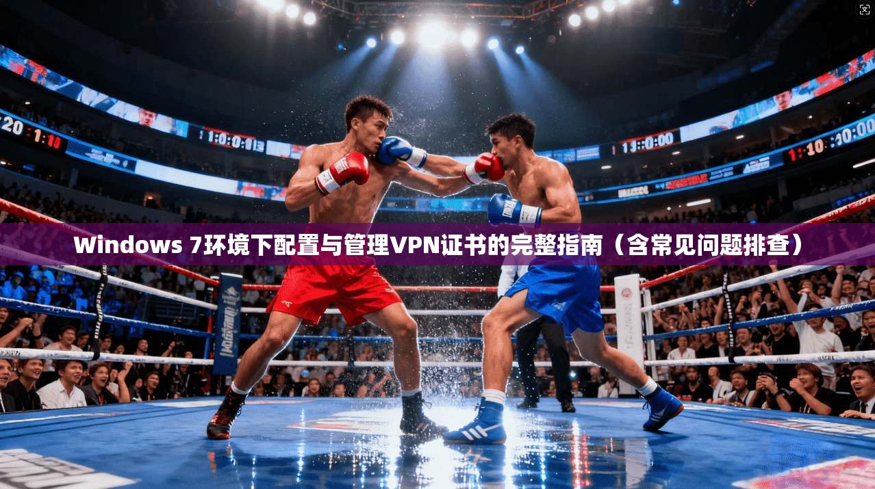 Windows 7环境下配置与管理VPN证书的完整指南(含常见问题排查)