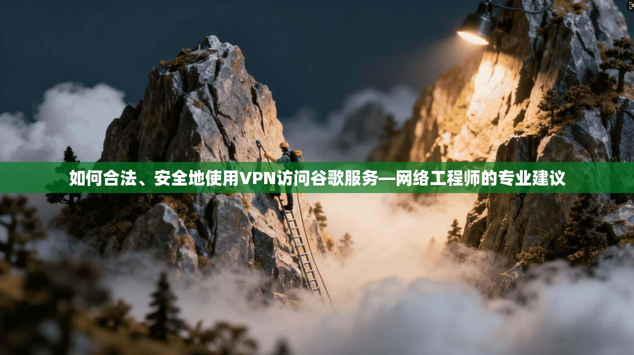 如何合法、安全地使用VPN访问谷歌服务—网络工程师的专业建议
