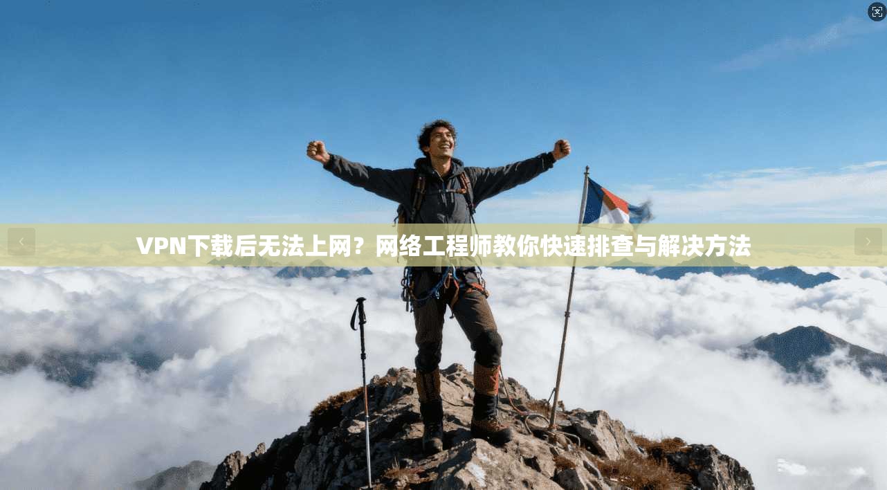 VPN下载后无法上网?网络工程师教你快速排查与解决方法