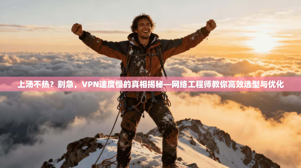 上汤不热?别急,VPN速度慢的真相揭秘—网络工程师教你高效选型与优化 上汤不热?别急,VPN速度慢的真相揭秘—网络工程师教你高效选型与优化