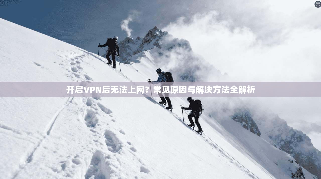 开启VPN后无法上网？常见原因与解决方法全解析