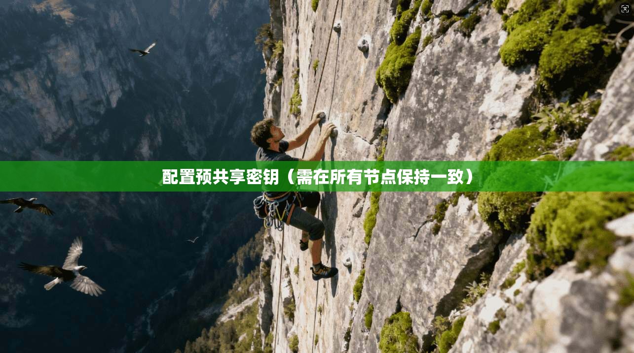 配置预共享密钥(需在所有节点保持一致)