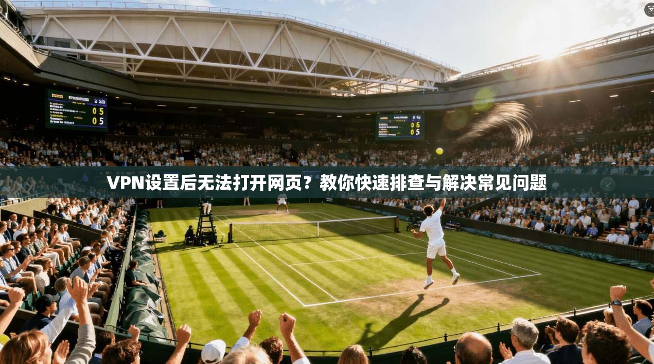VPN设置后无法打开网页？教你快速排查与解决常见问题